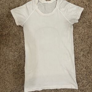 lululemon athletica White Short Sleeve Tee